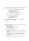 Trắc nghiệm Kinh tế vi mô: Đề số 39 [Kèm đáp án chi tiết]