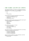 Trắc nghiệm Kinh tế Vi mô: Đề số 35 (có đáp án)