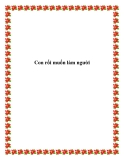 Truyện ngắn Con rối muốn làm người