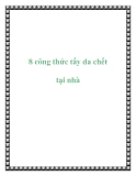 8 công thức tẩy da chết tại nhà