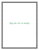 Đẹp da với xơ mướp