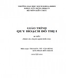 Giáo trình Quy hoạch đô thị I - ĐH Bách Khoa chuẩn nhất