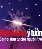 5 lý tưởng khởi nghiệp cho bạn trẻ ít vốn