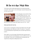 Bí ẩn trà đạo của Nhật Bản