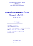 Hướng dẫn thực hành kinh tế lượng bằng Eview 2.0: Chi tiết, dễ hiểu