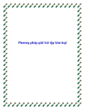 Phương pháp giải bài tập kim loại