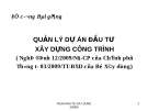 Quản lý dự án đầu tư xây dựng công trình: Kinh nghiệm và giải pháp tốt nhất