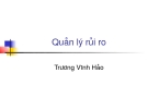 Quản lý rủi ro: Kinh nghiệm và phương pháp hiệu quả