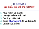 Bài giảng Excel: Lập biểu đồ, đồ thị căn bản - Chương 5