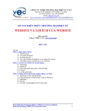 Sổ Tay Kiến Thức Thương Mại Điện Tử: Website và Lợi Ích Chi Tiết [A-Z]