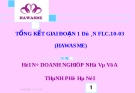 Tổng kết giai đoạn 1: Hội nữ doanh nghiệp nhỏ và vừa