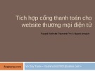 Tích hợp cổng thanh toán cho website Thương mai điện tử