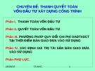 Thanh toán, Quyết toán Vốn Đầu Tư Xây Dựng: Chuyên Đề 8