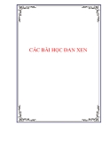 Các bài học đan xen: Kinh nghiệm và phân tích sâu sắc