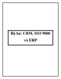 CRM, ISO 9000, ERP: Bộ ba giải pháp quản lý hiệu quả cho doanh nghiệp
