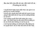 Ba câu hỏi của nền kinh tế: Phương án trả lời [chuẩn nhất]