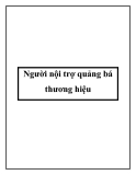 Người nội trợ quảng bá thương hiệu