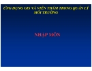 Nhập môn ứng dụng GIS và viễn thám trong quản lý môi trường