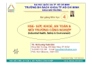 HSE: Sức khỏe, An toàn & Môi trường Công nghiệp - Chương 4