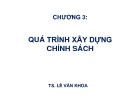 Quá trình xây dựng chính sách: Chương 3