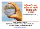 Biến đổi khí hậu và phát triển bền vững: Chương 5 (Week 9, 9 April 2012)