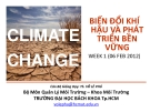 Biến đổi khí hậu và phát triển bền vững: WEEK 1 (06 FEB 2012)