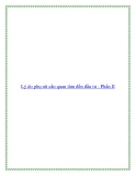 Đầu tư cho phụ nữ: Lý do phụ nữ cần quan tâm (Phần II)