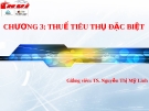 Thuế thu nhập đặc biệt: Bài giảng thuế nhà nước chương 3 (TS. Nguyễn Thị Mỹ Linh)