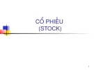Bài giảng Cổ phiếu: Tổng quan và kiến thức cần biết