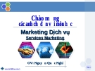 Bài giảng Marketing Dịch vụ Nguyễn Quốc Nghi - Tài liệu chuẩn nhất