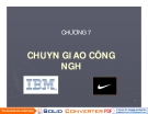 Bài giảng Quản trị công nghệ: Chương 7 - Chuyển giao công nghệ (mới nhất)