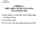 Điều kiện cơ sở giao hàng: Kinh nghiệm và hướng dẫn chi tiết