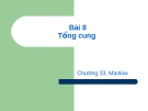 Bài giảng Mô hình tổng cung và tổng cầu chi tiết, dễ hiểu