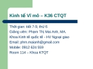 Bài tập Kinh tế vi mô: Tổng hợp bài tập môn học Kinh tế vi mô