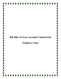 User Account Control Windows Vista: Hướng dẫn bắt đầu chi tiết
