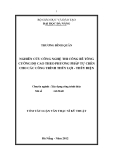 Luận văn Thạc sỹ: Nghiên cứu công nghệ thi công bê tông cường độ cao theo phương pháp tự chèn cho các công trình thủy lợi thủy điện - Trường Đình Quân