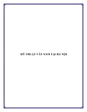 MỸ THUẬT VÂN NAM TẠI HÀ NỘI