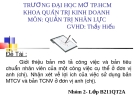 Giới thiệu về bảng mô tả công việc