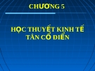 Bài giảng học thuyết kinh tế chương 5: Tổng quan và phân tích chi tiết