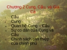 Bài giảng Cung, Cầu, Giá Cả: Phân tích chi tiết và ứng dụng