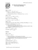 Đề Thi Toán Học Đại Học Dược: Tuyển Sinh, Hệ Liên Thông