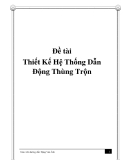 Thiết Kế Hệ Thống Dẫn Động Thùng Trộn: Đề tài [Mới Nhất/Chi Tiết/Tối Ưu]