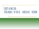 Tài khoản và sổ sách kế toán: Tổng quan [chuẩn nhất]