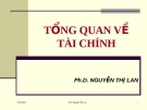 Tổng quan tài chính: Phân tích từ Ph.D Nguyễn Thị Lan