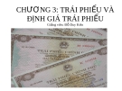 Trái phiếu: Định giá trái phiếu và kiến thức về trái phiếu - Chương IV