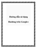 Hướng dẫn sử dụng Hashtag trên Google+ chuẩn SEO, hiệu quả nhất
