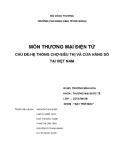 Hệ thống Chợ - Siêu thị và Cửa hàng số tại Việt Nam: Tiểu luận [Nổi bật]