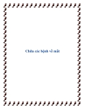 Chữa các bệnh về mắt