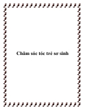 Chăm sóc tóc trẻ sơ sinh