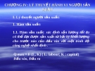 Lý thuyết hành vi người sản xuất: Bài giảng chi tiết